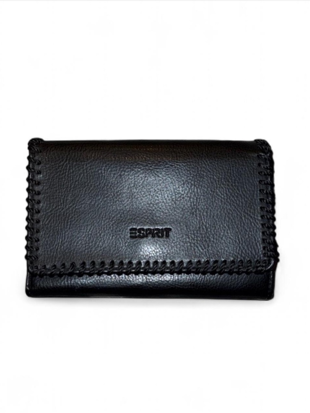 Vintage Esprit Mid Sized Trifold Leather Wallet From The 2000’s